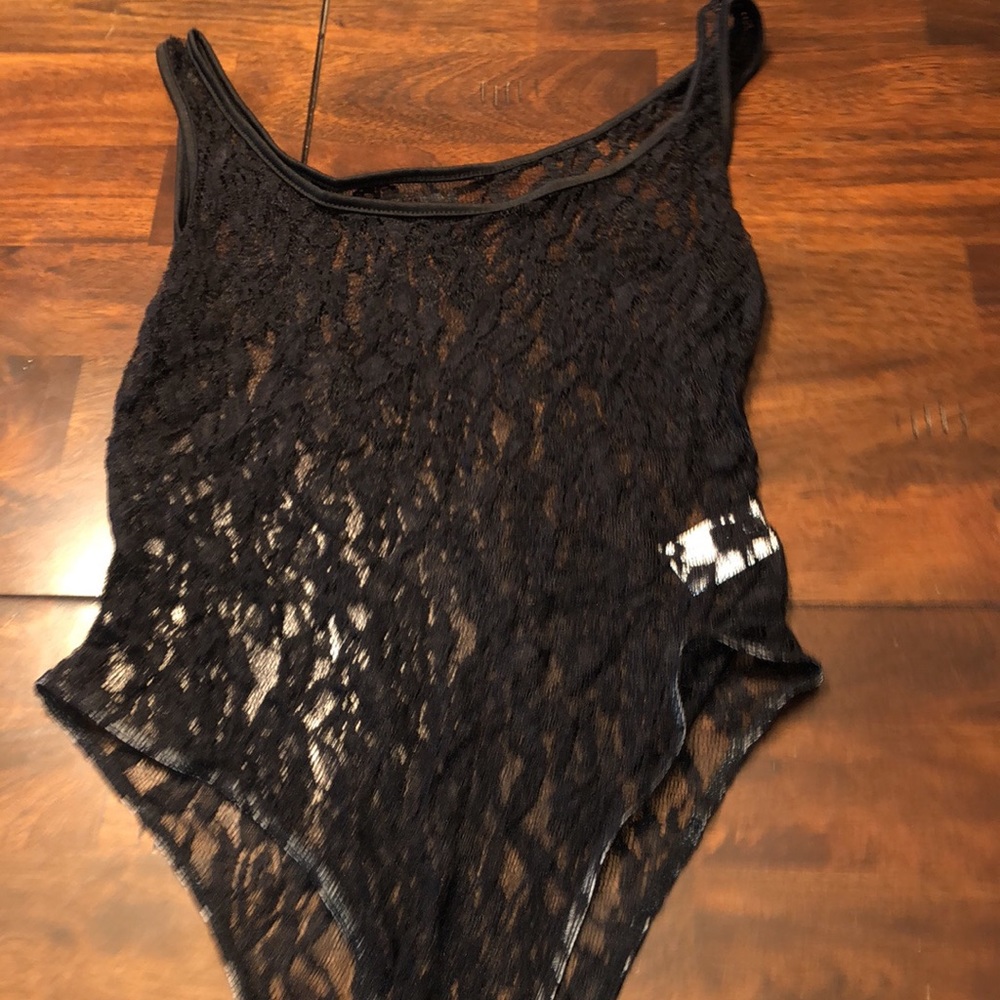Black Lace Bodysuit
